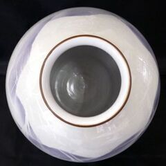 ☆九谷焼 宗秀窯 花びん 花瓶 高さ23.2cm 口径11cm 銀彩 和モダン 釉裏銀彩 フラワーベース 花器 札幌 北20条店の画像