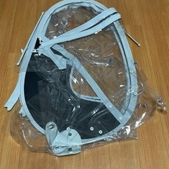 自転車のチャイルドシートレインカバー