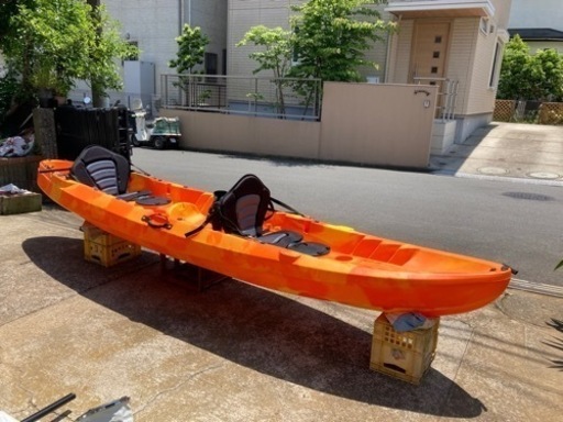 三人乗りシットオンカヤック