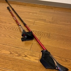 ウォーキングポール　歩行用ステッキ　2本組の画像