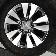 ８月末で終了ホンダ純正アルミホイール16インチ４本タイヤ込み