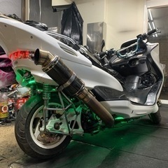 マジェスティC カスタム スピーカー LED 草加市