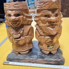 木彫りの民芸品(北海道)