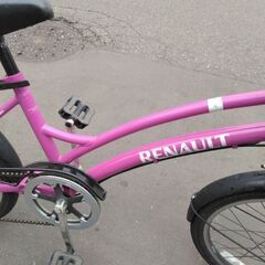 20インチ ? RENAULT 中古 自転車 9480円 ?6段切替 ? 鍵 ?オートライト付 新規防犯登録料コミ 688