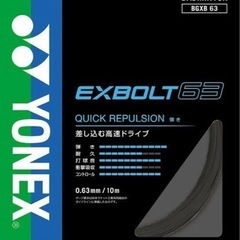 【ガット代+工賃】エクスボルト63の画像