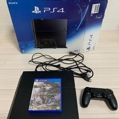 ［中古］PS4 MHW付き　値下げ交渉可