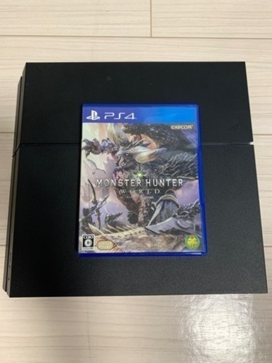 ［中古］PS4 MHW付き　値下げ交渉可