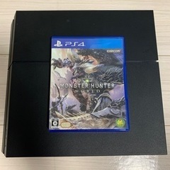 ［中古］PS4 MHW付き　値下げ交渉可の画像