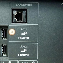 値下げしました 500円　26インチ液晶テレビ HDMI リモコン付き AQUOS LC-26E8-Bの画像