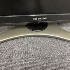 値下げしました 500円　26インチ液晶テレビ HDMI リモコン付き AQUOS LC-26E8-Bの画像