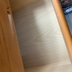 ※終了※引き出しタンス 木製 凹みありの画像