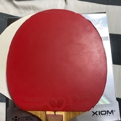 卓球ラケット　ラバー付きの画像