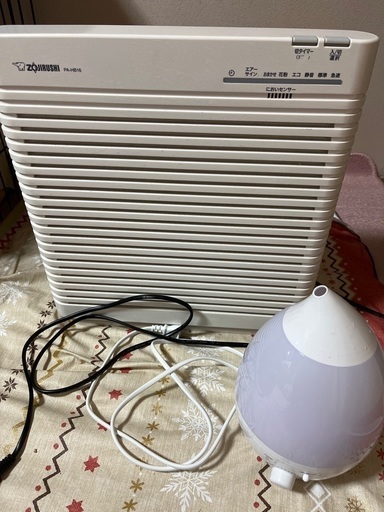 掃除と空気清浄機と加湿器とおまけ