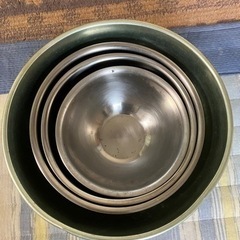 お料理用ボウル他　お譲りします。お写真の物全てお譲りになります。の画像