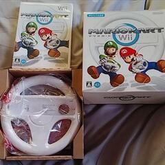 マリオカートWii　ソフト　ハンドルまとめ売りの画像