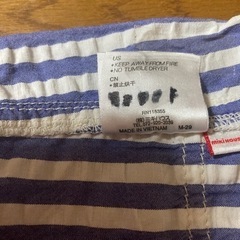 値下げ9月24日まで。ミキハウス　80ハーフパンツの画像