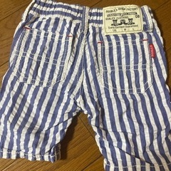 値下げ9月24日まで。ミキハウス　80ハーフパンツの画像