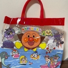 【取引中】アンパンマンのプールバックの画像