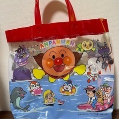 【取引中】アンパンマンのプールバックの画像