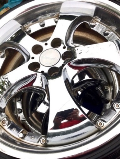 シャレンメッキホイール 22日まで値下げ中