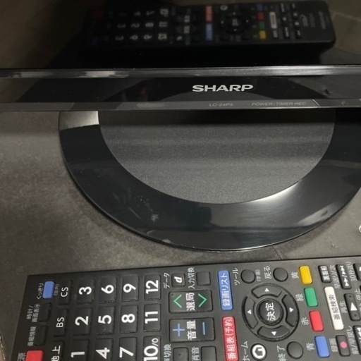 2018年製　テレビ　SHARP 24インチ　lc-24p5