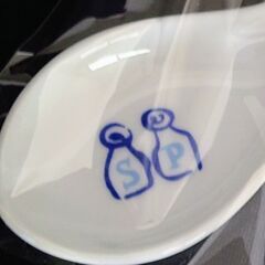 シンプルデザインの小振りなレンゲ🥄長さ 13cm 陶製✨未使用品の画像