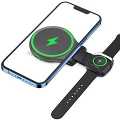 ワイヤレス充電器 Apple Watch 充電器 MagSafe...