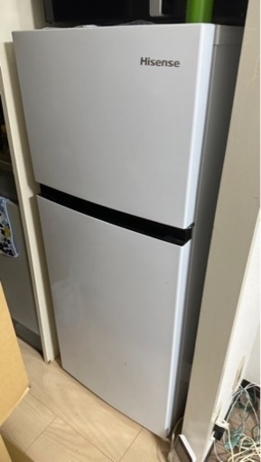 昨年購入　Hisense 120L 冷蔵庫