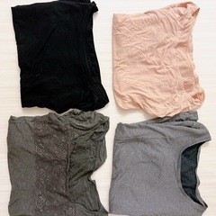 レディース　インナー　ヒートテック　長袖4枚の画像