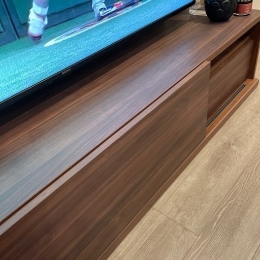 新品木製テレビ台70インチ対応
