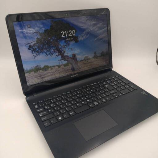 SONY　第4世代Core i5 SSD240G搭載　メモリ4G CD/DVD　webカメラ内蔵　大画面15.6インチ　テンキー　 Wifi対応　#1600A4D
