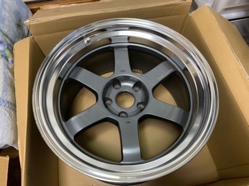 rays volk racing te37v MARKII 10.5J±0 18インチ