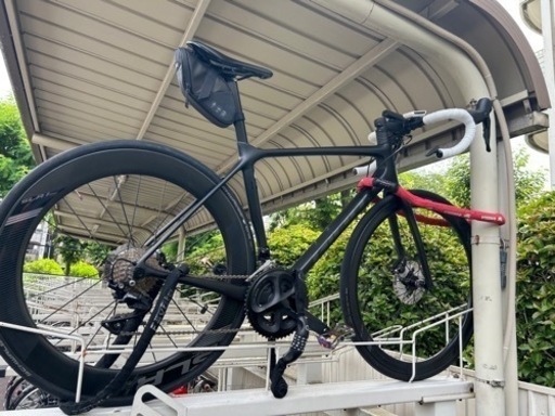 ジャイアント TCR  advanced SE  ホイール無しにしました！