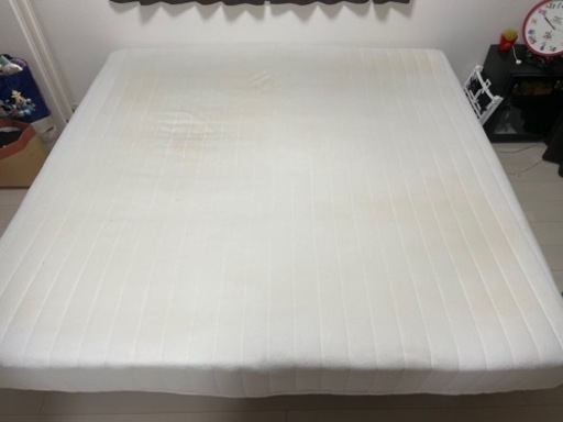 【ファミリーサイズ】シングルベッド　2台　カバー新品
