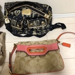 【募集一旦停止】コーチ ショルダーバッグ ハンドバッグ COACH 5点 セット ブランド 百貨店 本物 転売 せどり メルカリ フリマ 2の画像