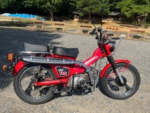 ホンダCT110 ハンターカブ　副変速機付き　逆車　整備済