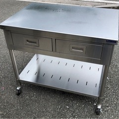⭐︎中古品 マルゼン 作業台(引き出し付き) 900×600×800mm 厨房用品⭐︎