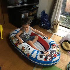 子供ボート浮き輪