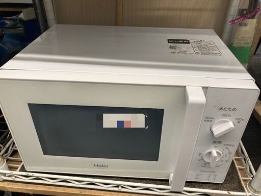 ☆中古￥5,800！Haier　電子レンジ　家電　2020年製　OM-17H-60型　【BG094】