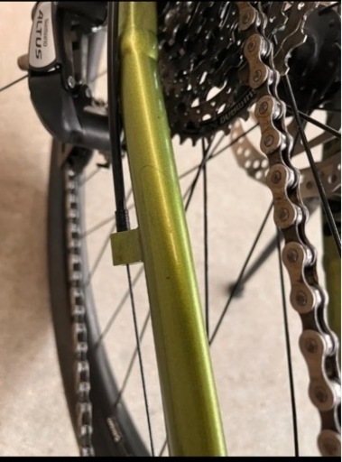 受け渡し予定者決定中 マウンテンバイク 前輪タイヤ交換済