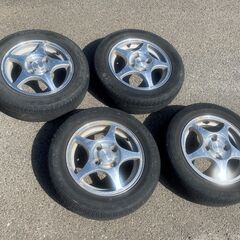 13×4.00 PCD100 off40 155/65R13 ア...