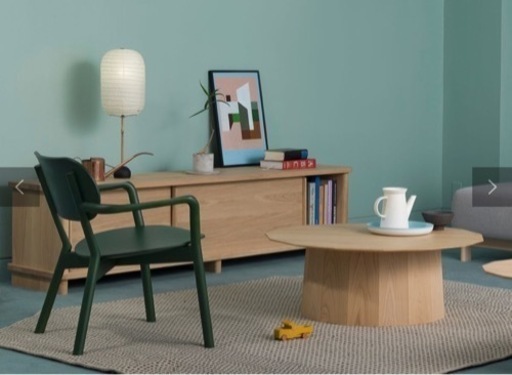 【美品】カラーウッド　プレーン　カリモクニュースタンダード