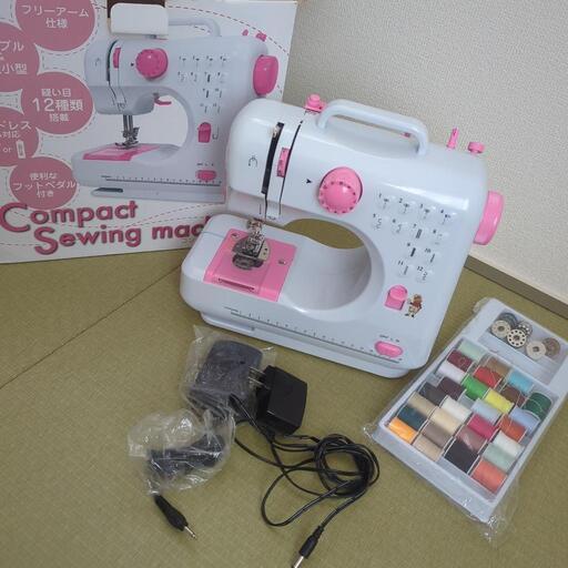 コンパクト　電動ミシン　ミシン