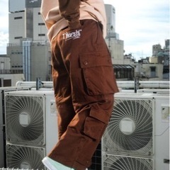 9090  カーゴパンツXLの画像