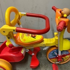 お値下げしました！)アンパンマン　オールインワン　三輪車の画像
