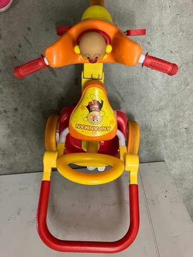 お値下げしました！)アンパンマン　オールインワン　三輪車