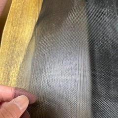 網戸と枠用ゴムの画像