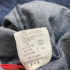 デニムワンピースの画像