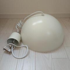 【ありがとうございました】ペンダントライト　照明　ダイニング　白の画像