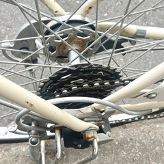 BRIDGESTONE 5段ギア自転車 26インチ】 グリップ新品交換済み！